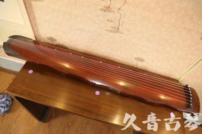 香港岛●久音古琴  ●典藏系列 20230726 [红洒金竹节]